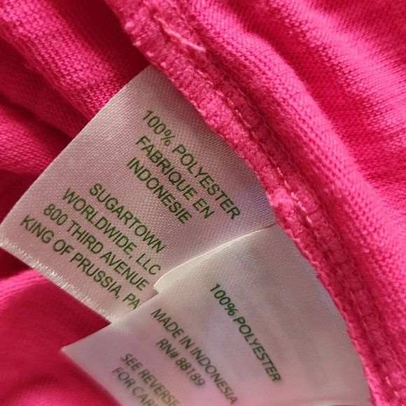 Lilly Pulitzer Pink Sleeveless Button-Front Dress 1310 - Picture 5 of 7